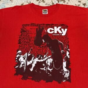 Vintage CKY Volume 1 Shirt Size XL Alternative Metal Band Tee 2000s